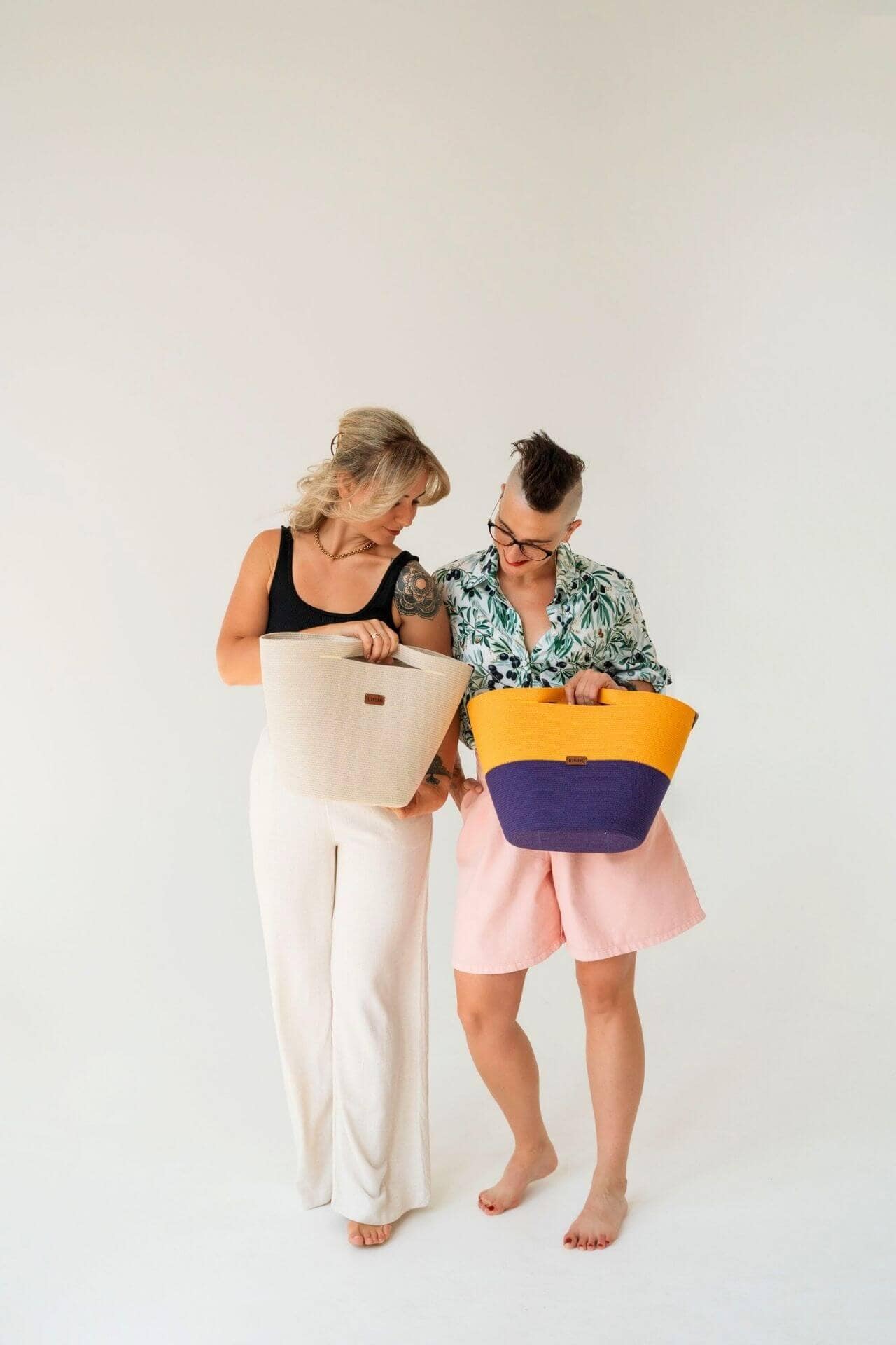 KOSZ MIDI JEDEN LUB DWA KOLORY