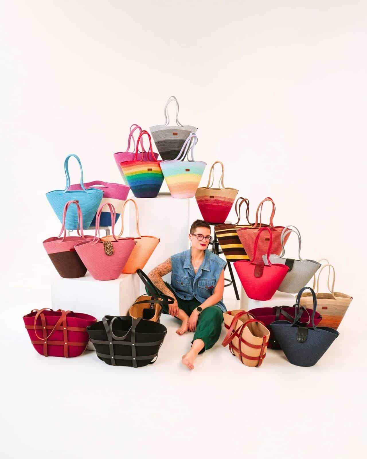 Paulina Średniawa - TOREBKI | KOSZE | RĘKODZIEŁO