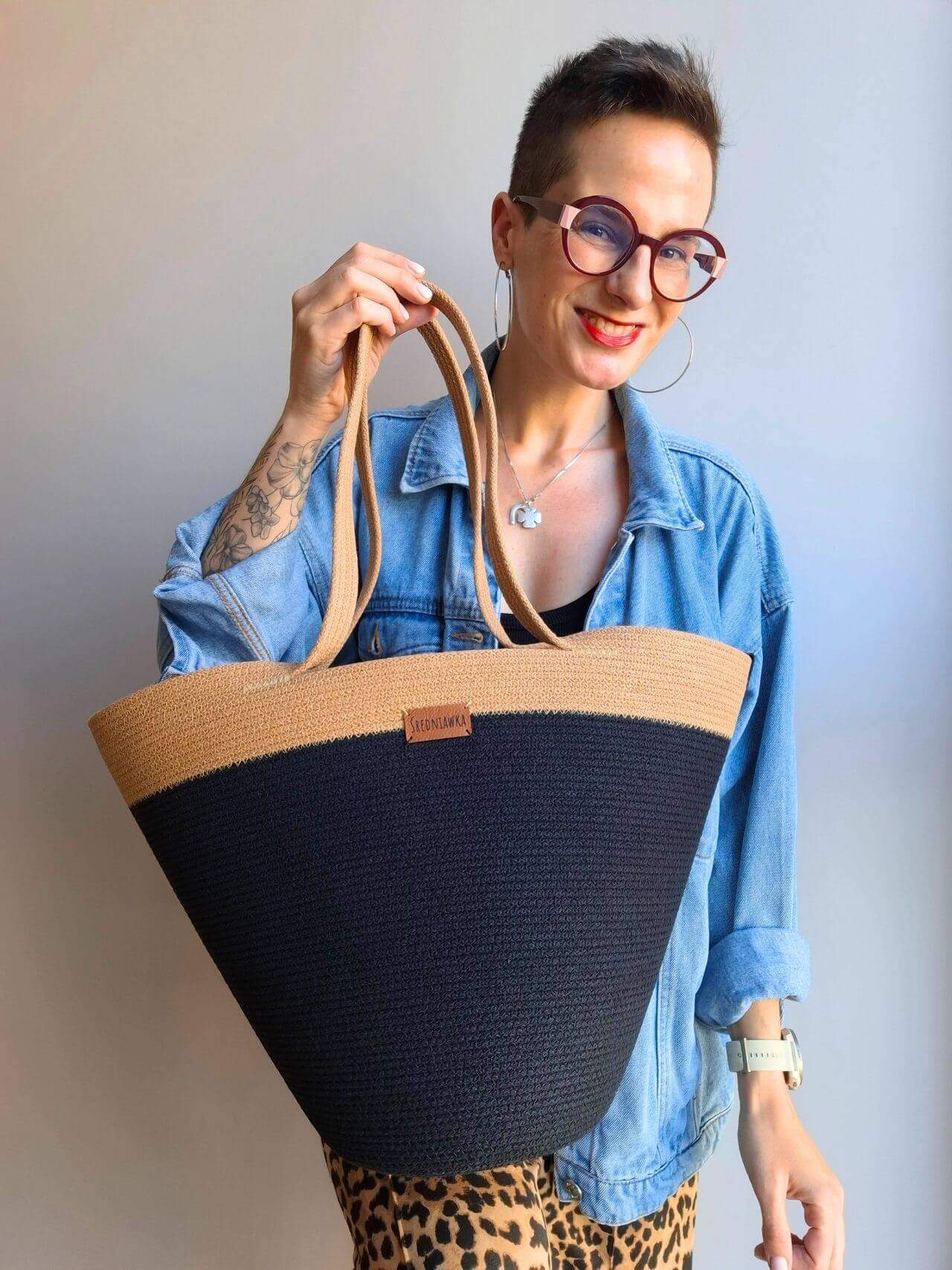 MOJE REALIZACJE KOSZY 2025 - ŚREDNIAWKA TOREBKI | KOSZE | RĘKODZIEŁO