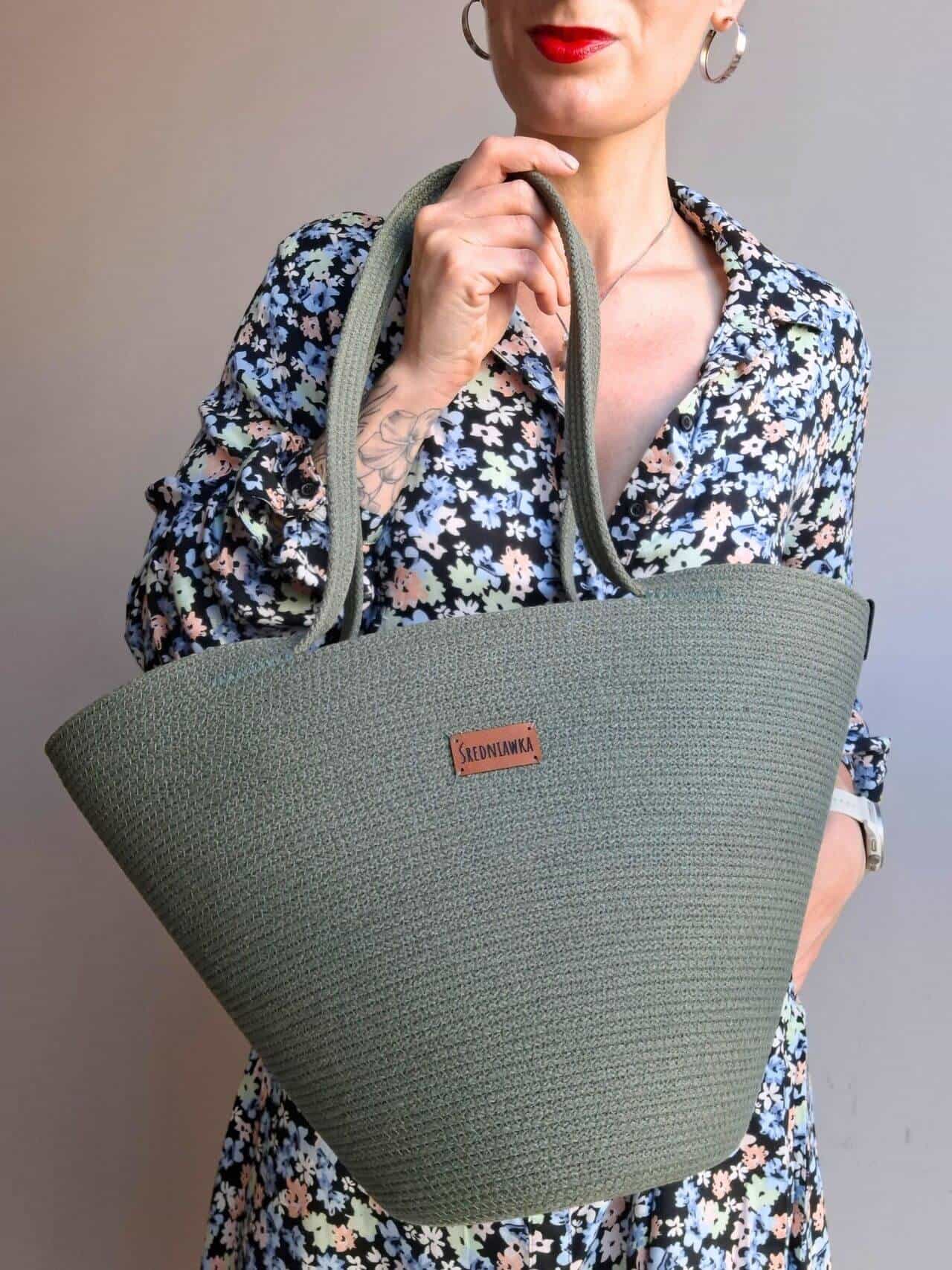 MOJE REALIZACJE KOSZY 2025 - ŚREDNIAWKA TOREBKI | KOSZE | RĘKODZIEŁO